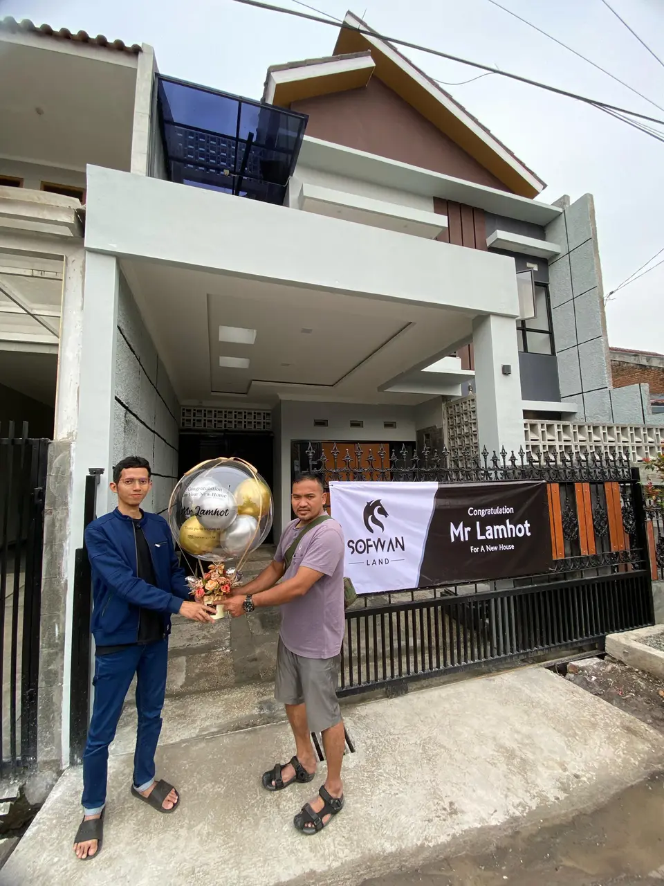 Rumah Lamhouse Bandung dua lantai hasil pembangunan Sofwanland — foto 5