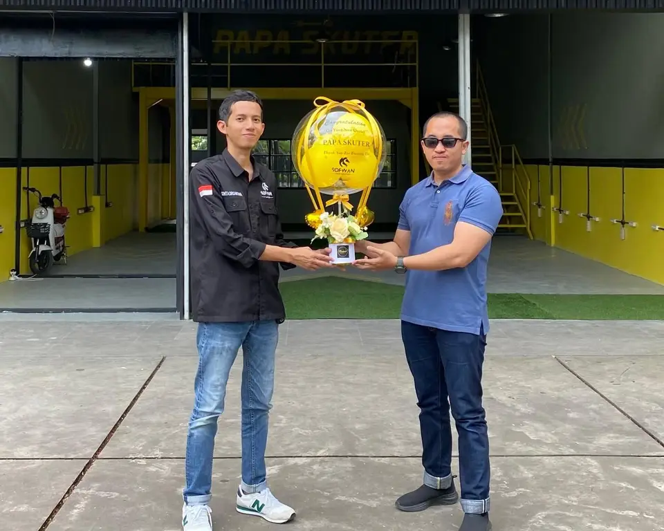 Bangunan Papa Skuter Bandung hasil pembangunan Sofwanland — foto 8