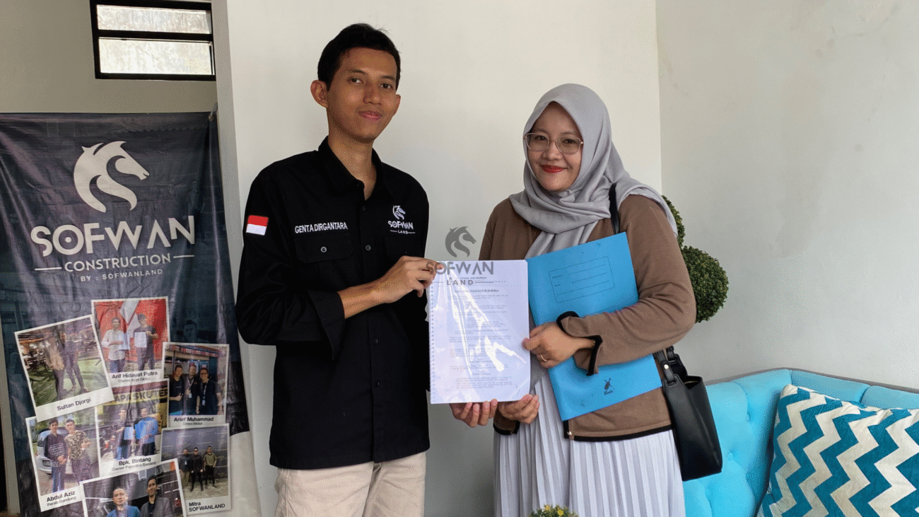 Testimoni klien puas jasa bangun rumah Sofwan Land